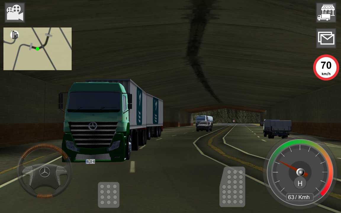 GBD奔驰卡车模拟器Mercedes Benz Truck Simulator图3