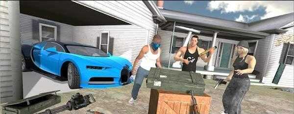 黑帮犯罪模拟器(Gangster Crime Car Driving Sim)-图4