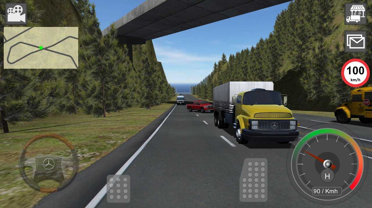 GBD奔驰卡车模拟器Mercedes Benz Truck Simulator图1