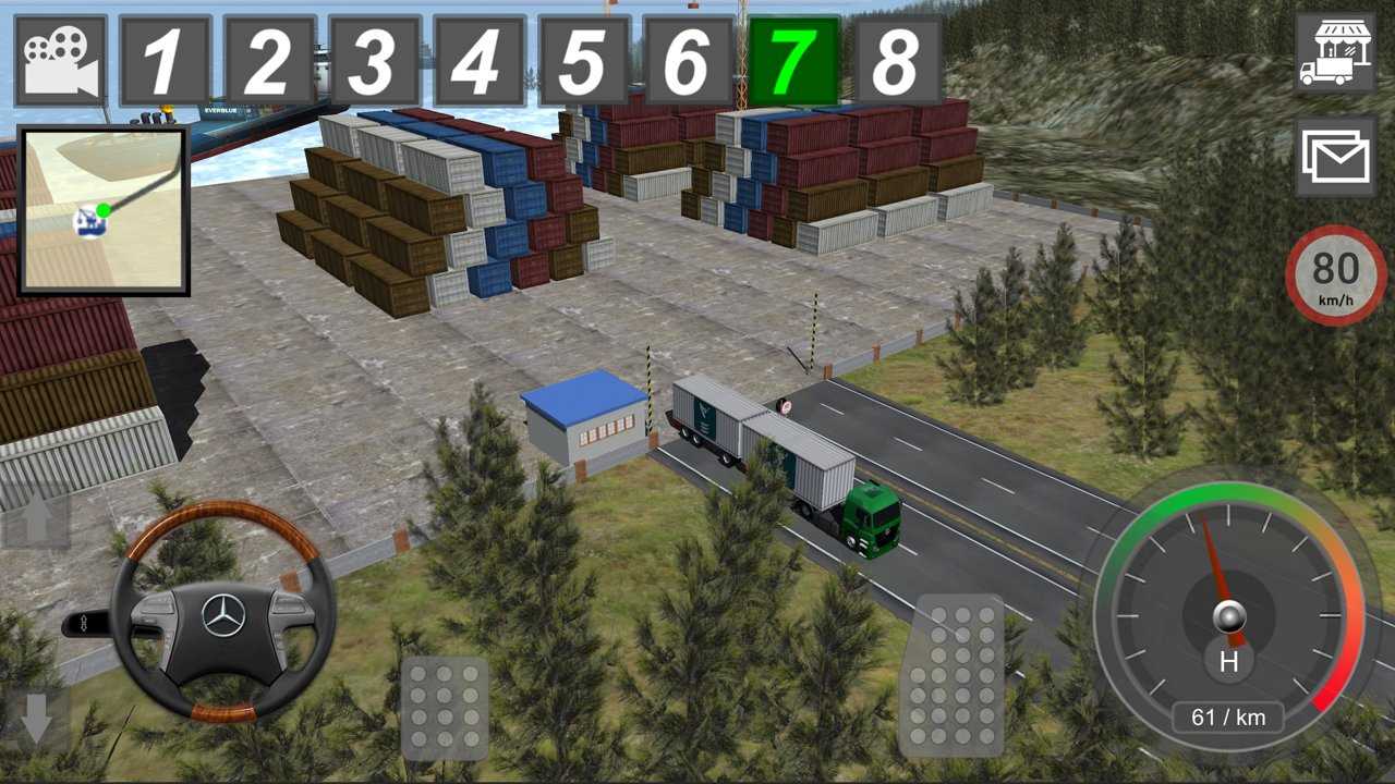 GBD奔驰卡车模拟器Mercedes Benz Truck Simulator图5