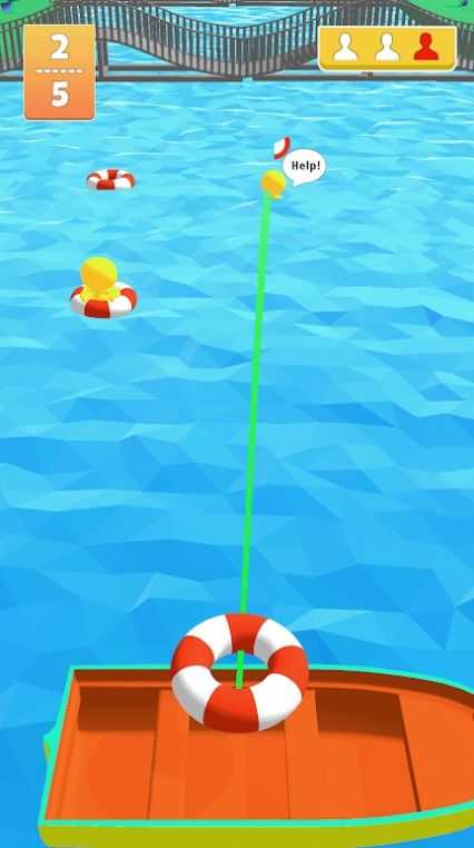抛接泳圈(Throw and Catch)图1