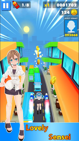 地铁美女跑酷图1