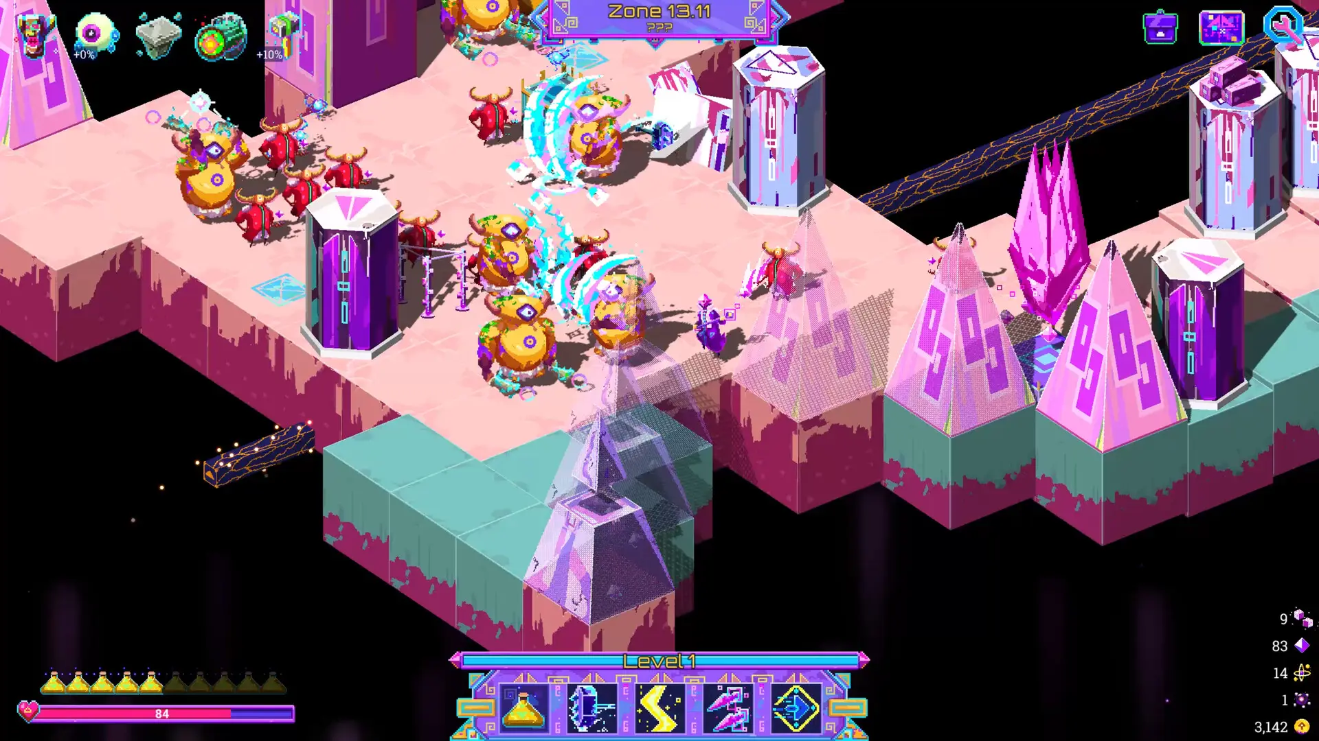 霓虹魔咒风暴游戏纯净版图1