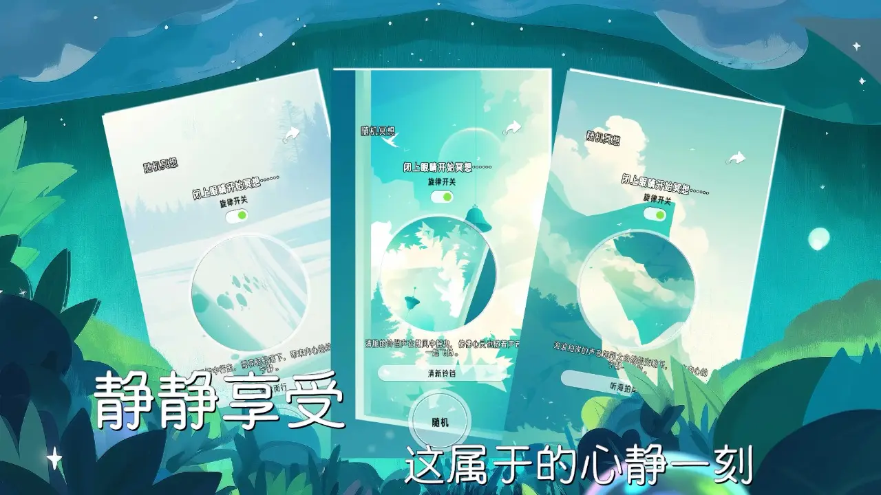 冥想小森灵(2)