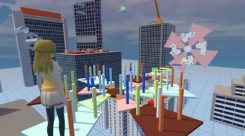 樱花校园跑酷游戏绿色版图2
