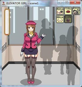 elevator电梯女孩像素手机版图1