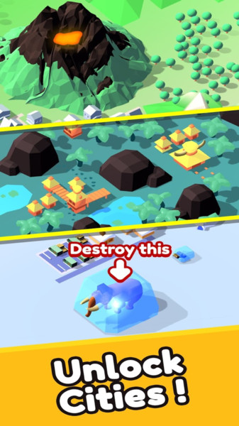 火山破坏城市通用版图3