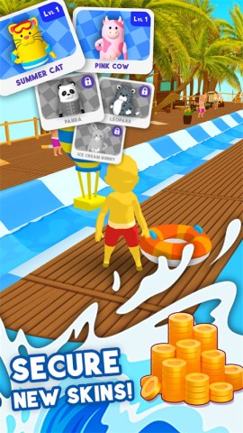 Aquaparkio(水上乐园滑梯竞速)游戏官方版图2