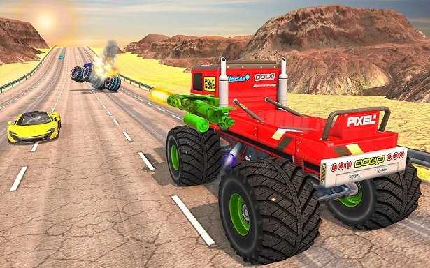 怪物卡车比赛射击MonsterTruckRaceShooting原版图2