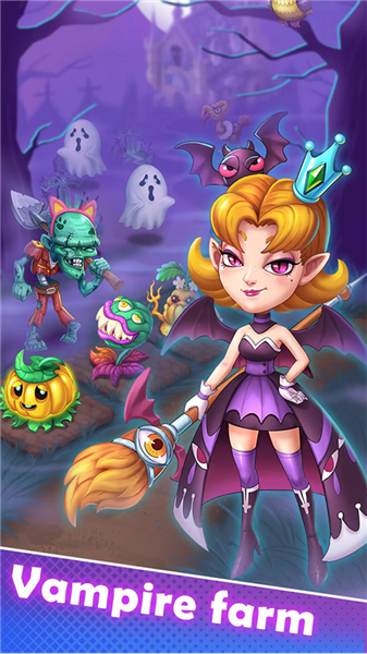 梦幻小院游戏 Merge Vampire截图1