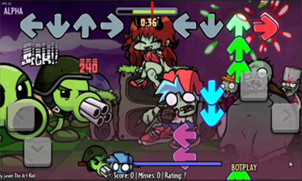 周五夜放克植物大战僵尸mod(FridayNightFunkin)游戏官方最新版图3