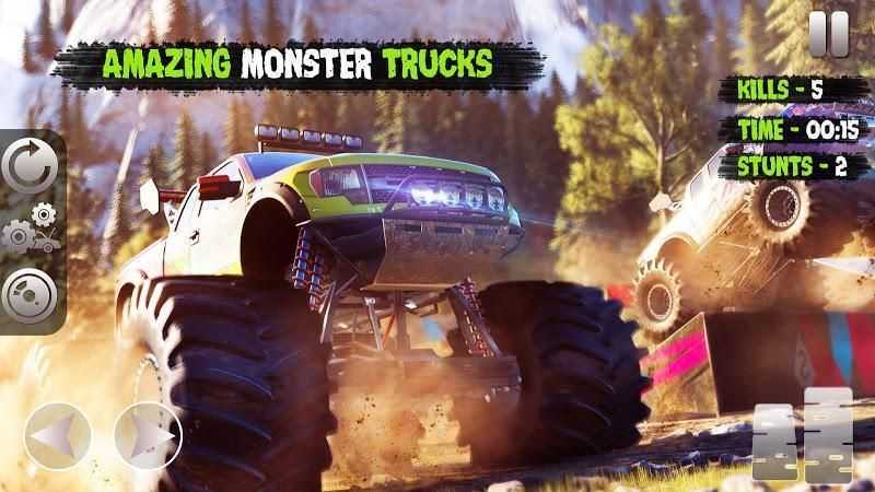 怪物卡车粉碎与撞击Monster Truck Crash Stunts Drivi截图3
