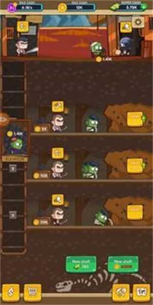 空闲僵尸矿工大亨(IdleZombieMinerSimulator)游戏正版图1