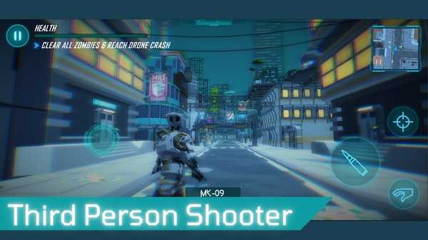 赛博朋克僵尸城市游戏官方最新版图1