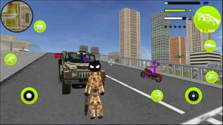 火柴人陆军战争模拟器(army stickman rope hero)3