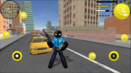 美国警察火柴人us police stickman(1)