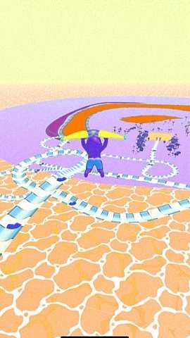 橡皮人的滑梯aquapark.io截图2