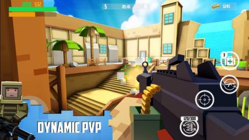 方块枪战PVP射击正版图3