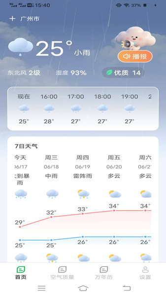 每周天气预报官方正版图2