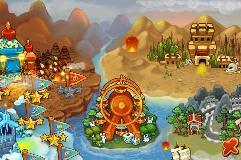 三国群殴传群雄逐鹿游戏绿色版图1