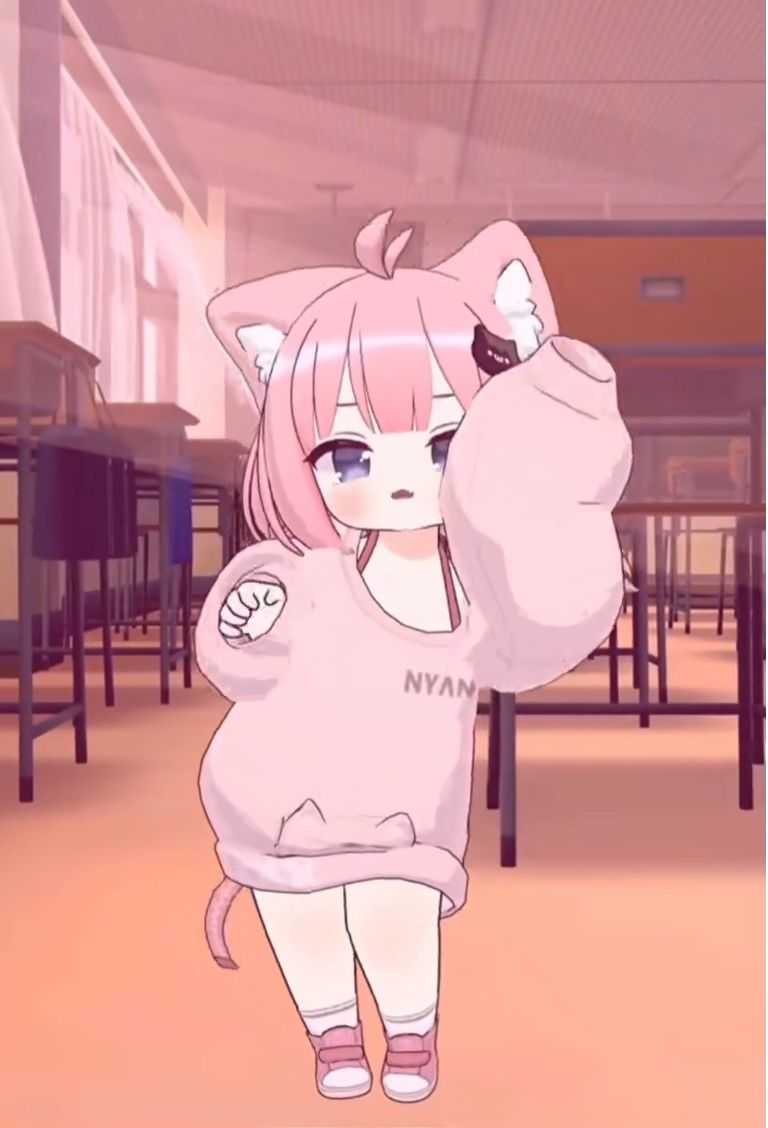 会跳舞的猫猫妹妹表情包 