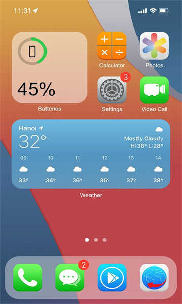 主题狗安卓仿iOS 图1