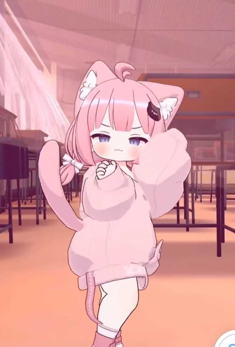 会跳舞的猫猫妹妹表情包 图2
