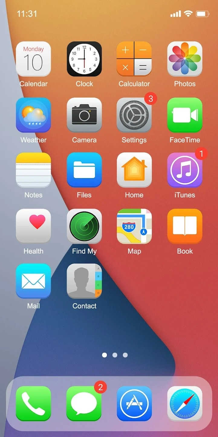 仿ios永久免费主题包 图1