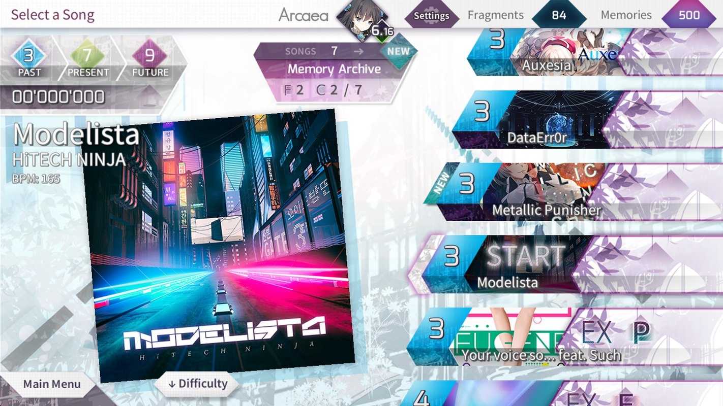 韵律源点arcaea全歌曲解锁版截图1