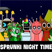 节奏盒子Sprunki黑夜mod