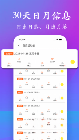 潮汐表(1)