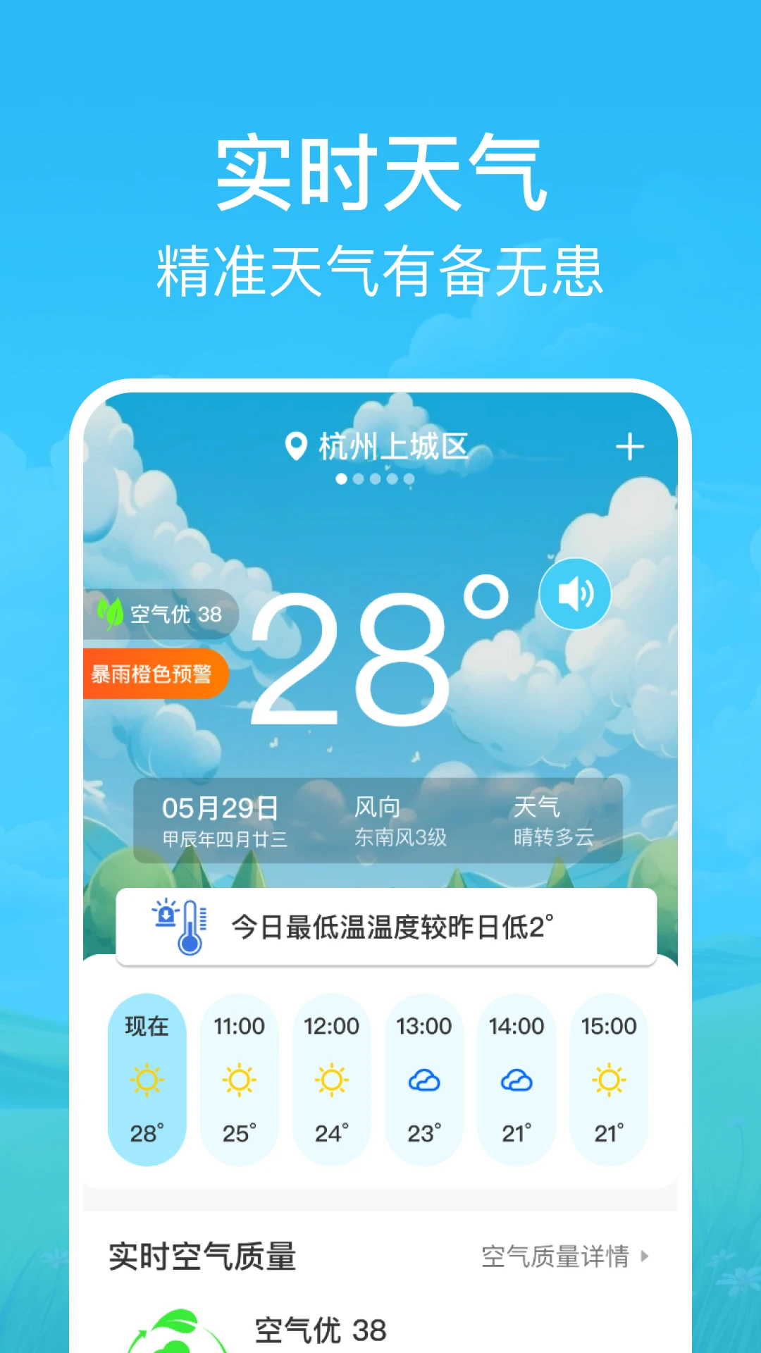 快准天气图2