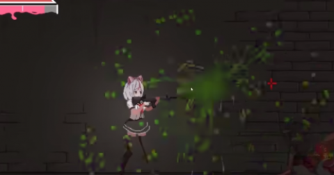 白毛少女大战僵尸(2)