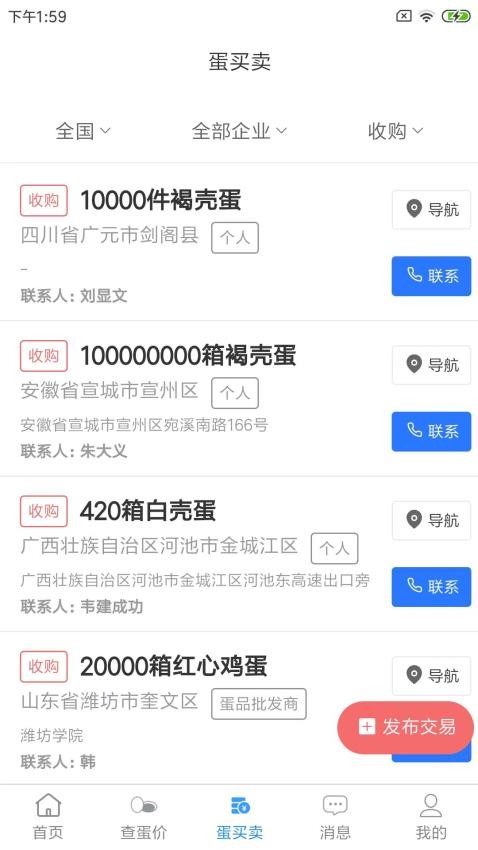 蛋价行情图2
