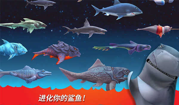 饥饿鲨进化 
