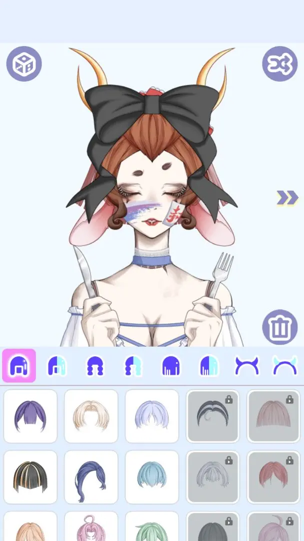 怪物女孩换装(1)