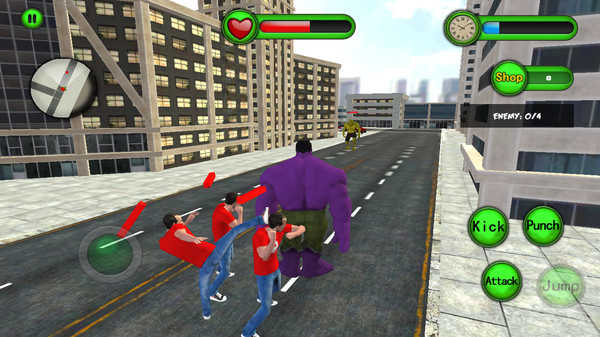 巨人英雄城市之战Incredible Monster Hero City Bat1(4)