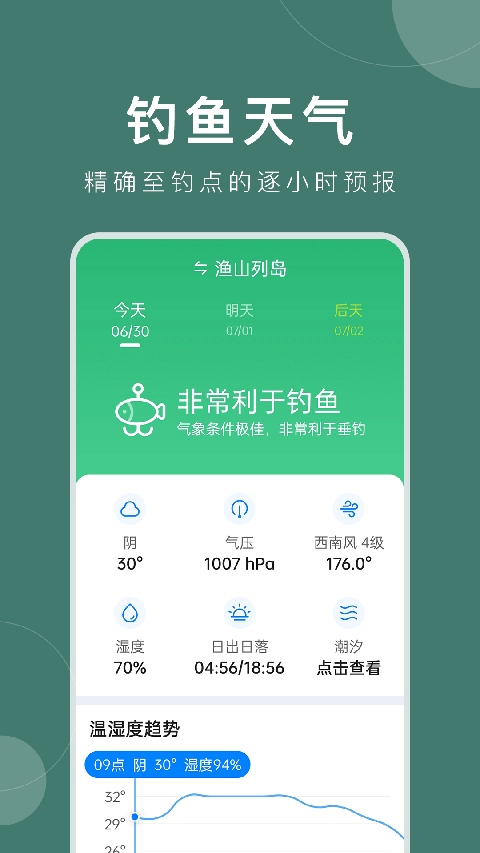 准时天气图1