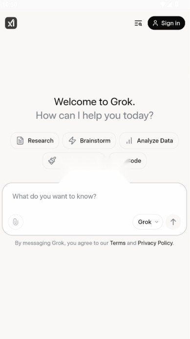 GrokAI无广告版图1