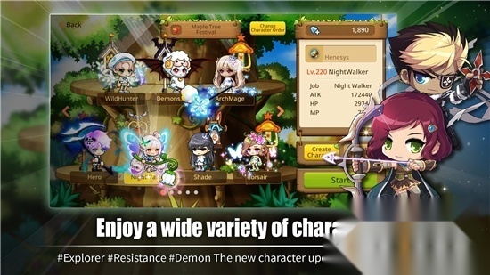 冒险岛MapleStoryM国际版官方版v2.260.5013最新版图3