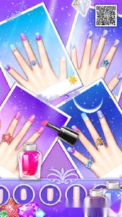 龙公主梦幻星空美甲游戏