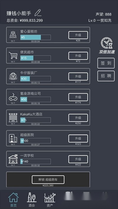 挂机当富豪(4)
