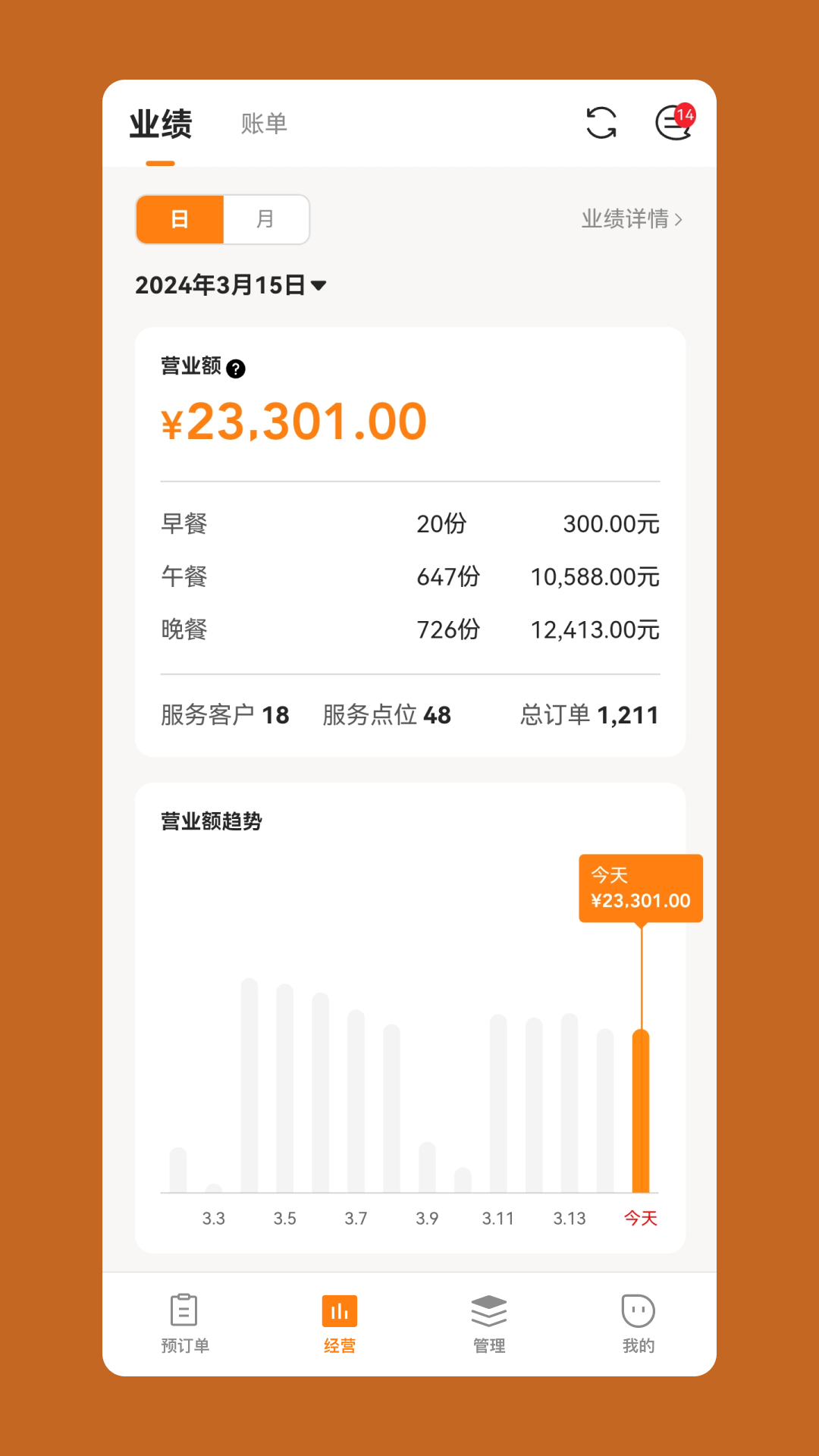 悠饭商家端安卓直装版图1
