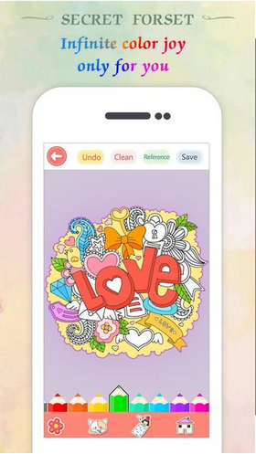 少女涂色之秘密森林安卓免费版图1