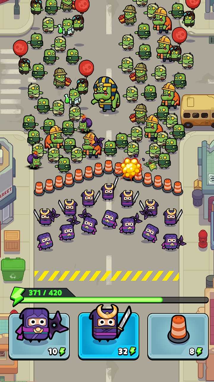 警察大战僵尸僵尸城安卓版图1