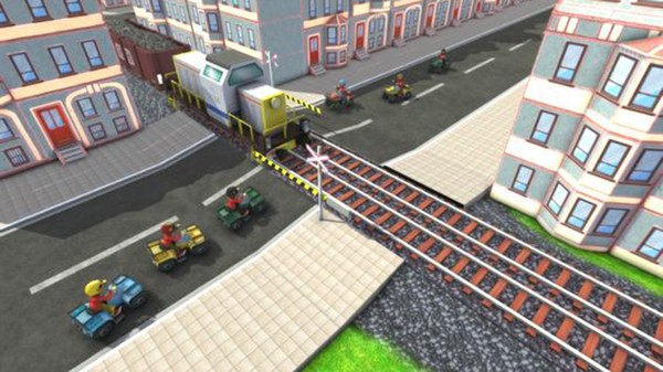 铁路四方交通模拟图1
