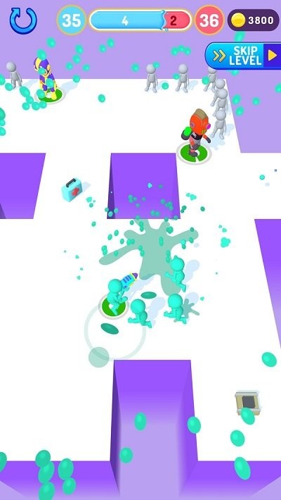 彩弹射击乱斗最新版图1