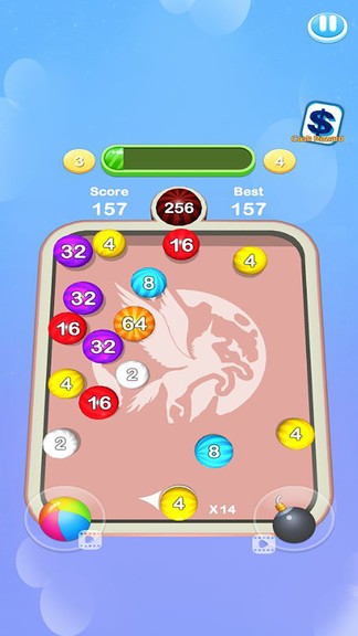 台球大师2048游戏图2