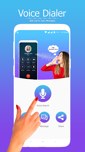美女来电语音报号voicecalldialer官方版图1