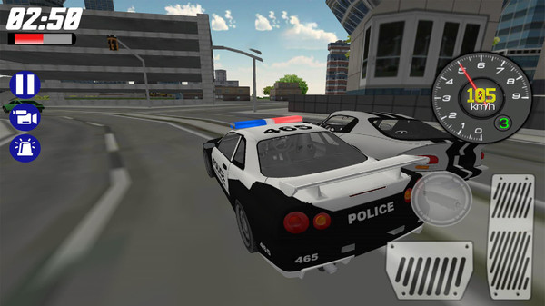 模拟警车巡逻图1